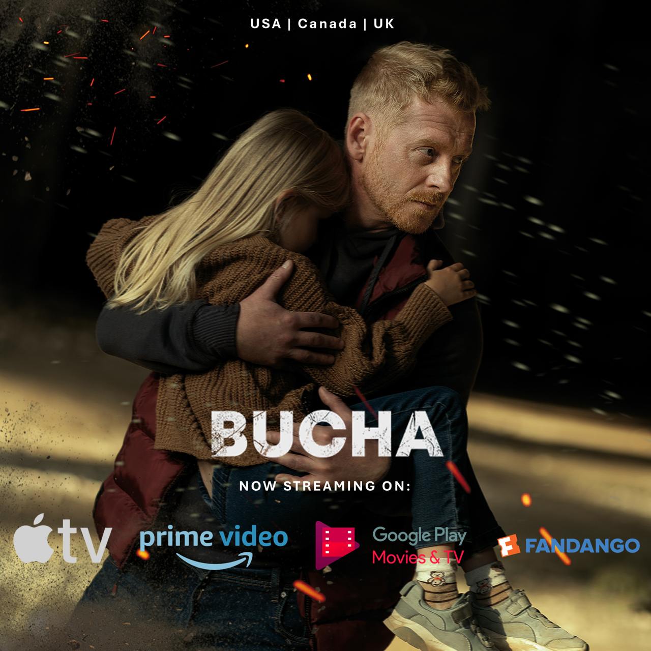 BUCHA — now streaming on Apple TV, Amazon, Google Play and Fandango